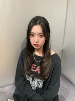 🌟30日限定🌟カット+ワンカラー+3stepAujua超音波トリートメント【韓国レイヤー/艶髪/透明感カラー】