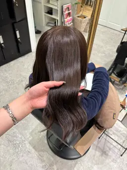 【お試しオージュアシャンプートリートメント3セット付き🌟】透明感艶カラー➕クイックトリートメント💫