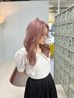 ブリーチ+オンカラー