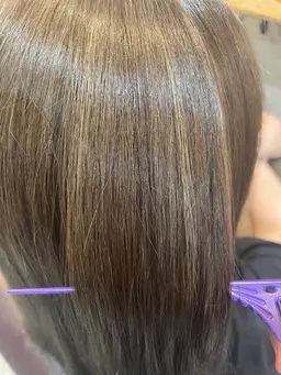 艶髪ワンカラー＋2STEP『AMASIA』トリートメント🤍ꔛ‬ 【ミニモ限定】