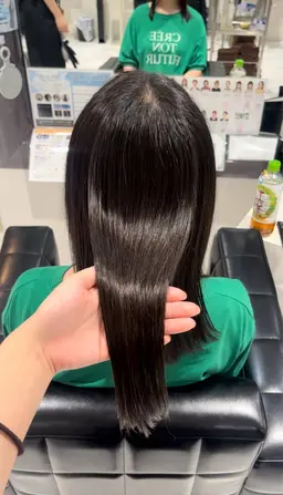 【 ストレート 】➕ご希望があればトリートメント半額でさせていただきます(*^^*)💜