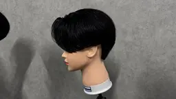 やわらか縮毛矯正モデル