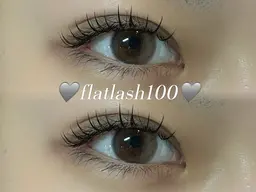 【‼️10/14限定♡】LEDのみオフ不可✖︎オフOK！フラットラッシュ100本💞⚠︎遅刻厳禁