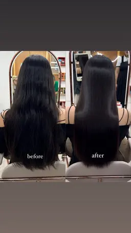 美髪矯正＋カット