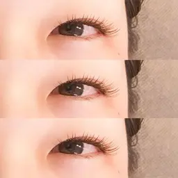 フラットラッシュカラー100本🤎