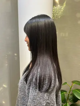 【縮毛矯正】地毛風ストレートに✳︎⭐︎