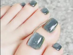 【フットネイル】マグネットネイルorミラーネイル　初回オフ込¥10500→¥9300