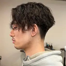 メンズ限定 【カット】+【ツイストスパイラルパーマ】＋【ワンステップトリートメント】