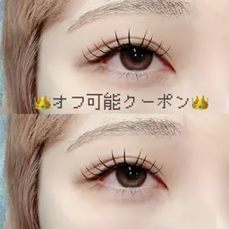 《モニター様募集📢✨️》フラットラッシュ100本オフ付け足し可能🤍¥7,000▶¥3,000