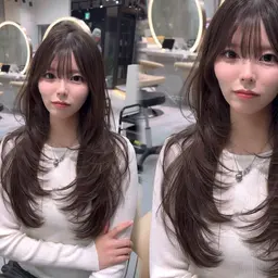 【うるおい、艶髪に】ワンカラー➕カット➕髪質改善TOKIOトリートメント✨