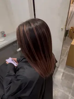 バレイヤージュ➕1STEP treatment