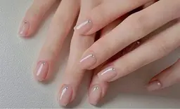 ワンカラー/ラメグラデーション＋ストーンつけ放題(ストーンつけ放題30個まで)