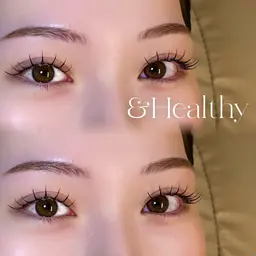 【&healthy】アンドヘルシー🌿LEDマツエク×まつ毛パーマの新技術✨ミニモ特別価格！¥8,200