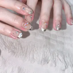 【口コミ必須】オフなし🫧持ち込みデザイン(フルアート6​〜​10本)