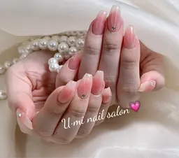 ワンホンネイル（チークネイル）