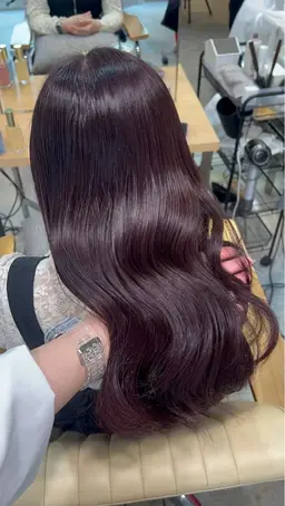 【平日限定】艶々ワンカラー+2stepトリートメント👩🦳(ロング料金無し)