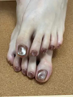 フットネイルネイルワンカラー（オフ込みメニュー）
