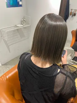 ブリーチなしダブルカラー