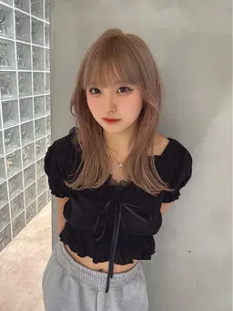 【学割U24｜艶が続くケアブリーチリタッチダメージ最小限✨】ケアブリーチ＋艶カラー＋TOKIO補修トリートメント