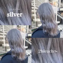 【📣ミニモ学割限定✨】ブリーチ ダブルカラー➕ダメージ補修トリートメント#韓国#髪質改善#暖色#ロング#レイヤー