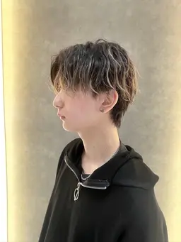 【✨マッシュスタイル限定✨】✄﻿メンズカット＋マイクロバブルシャンプー🫧＋眉カット