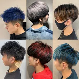【メンズ限定クーポン】⚡️ホワイトブリーチ＋カラー⚡️¥8500