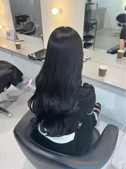 [ミニモ限定]カット+ケアカラー+ premium treatment (高浸透スチーム付)