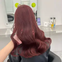 💗【1日1名限定】根本が気になる！ブリーチリタッチ＋カラー＋炭酸sp＋コテ巻きセット💗