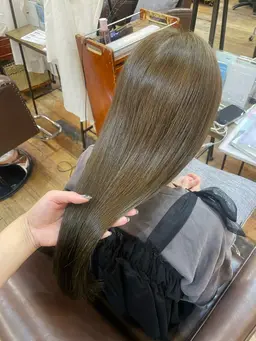 ダメージレスで明るくしたい方👌ブリーチなしWカラー✨️