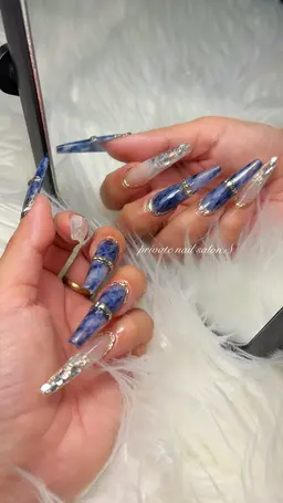 長さ出し／持ち込み・サンプル／¥13,500～(デザインや工程によって変わります)※パーツ別途※ご新規様ジェルオフ無料