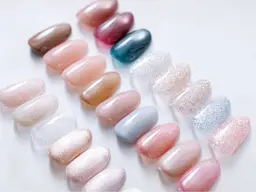 上品フレンチラメライン(クリアの為ベースカラーはありません。)※長さ出しされてる方のオフ不可