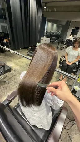 🔱カット+美髪矯正🔱最高級3ステップトリートメント付き