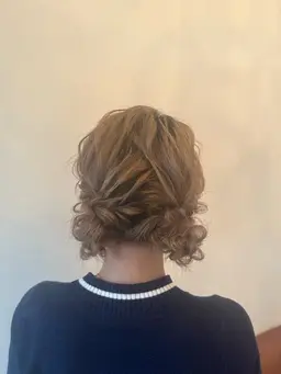 【特別な日のヘアスタイル♪】ヘアアレンジ