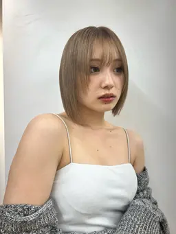 ダブルカラー (ブリーチ+カラー)🍎🫐🍏+カット