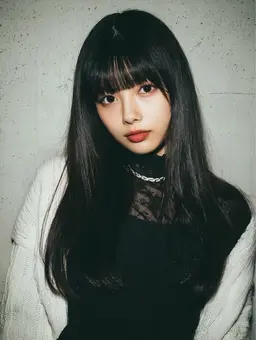 【可愛く韓国風❄️】寒色カラー+オージュア2stepトリートメント🌬♡