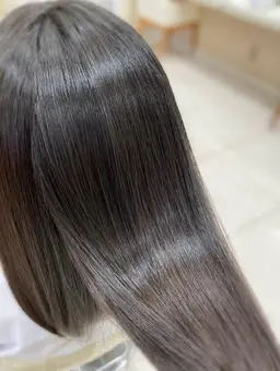 💎縮毛矯正モデル💎毛先まで☆しっかりサラ艶ストレート✨