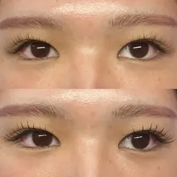【フラットラッシュ100本】Jr.アイリストキャンペーン🦋カラーエクステ+¥1500/長さ・カール・デザインお選び🉑