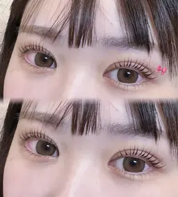 上まつ毛ラッシュリフトorパリジェンヌ✧︎*。
