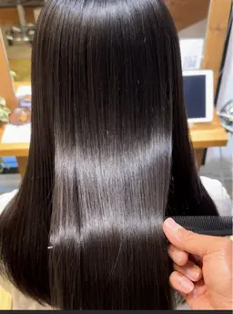 【うる艶🌈✨】髪質改善オイルストレート⭐️ブリーチ毛にも対応可能🙆‍♀️