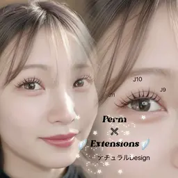 【モチ最強💎】リフエク120本まで⭐️➕中間処理treatment(パーマ✖️マツエク)