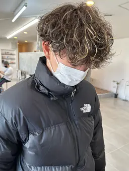 カットパーマ【ツイストスパイラルパーマ、波巻きパーマ、ニュアンスパーマ、ピンパーマ】カラー【メッシュも可】