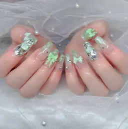 ❣️チップ長さだしパーツ付け放題❣️１３０００円->１２600円