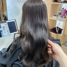 【透明感が欲しい方】ブリーチなしダブルカラー＋カット＋カシミアトリートメント