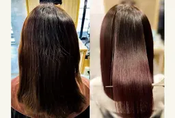 イルミナカラー+髪質改善トリートメント/長さ料金あり