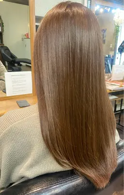 美髪ストレート