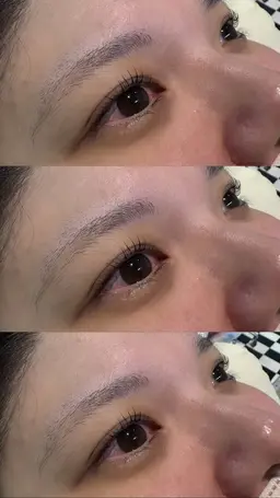 ノーマル上まつ毛パーマ𖠶𖠶