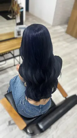 ブリーチリタッチカラー🩵✨