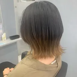 《🔅ケアブリーチ使用🔅》グラデーションカラー➕全体カット➕コーティングトリートメント🦋
