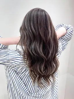 カット+ハイライトカラー【ホイル10枚】+ハホニコTR【栄養レベル☆☆☆】+アロマスパ付