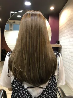 【minimo限定】弱酸性縮毛矯正　ブリーチ毛でも可能です！